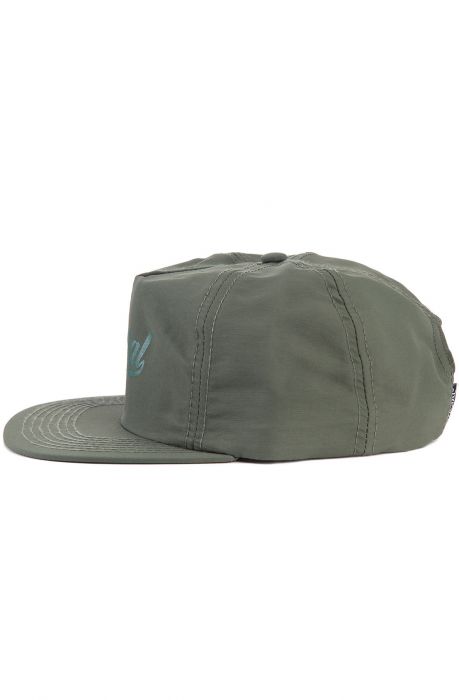 The New Setup Snapback Hat in Olive