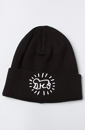 The Limited Series Keith Haring Baby Beanie in Black