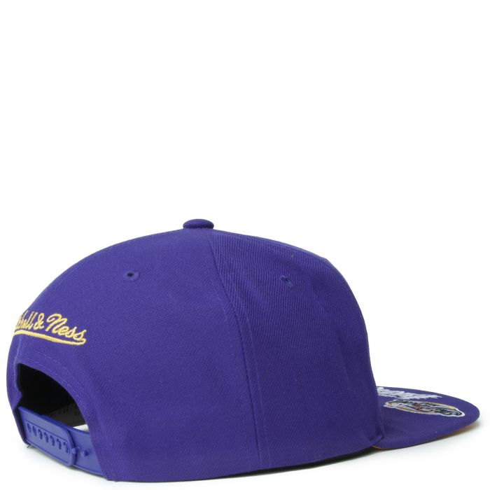 MITCHELL & NESS NBA Los Angeles Lakers Snapback 6HSSMM21129-LALPURP ...