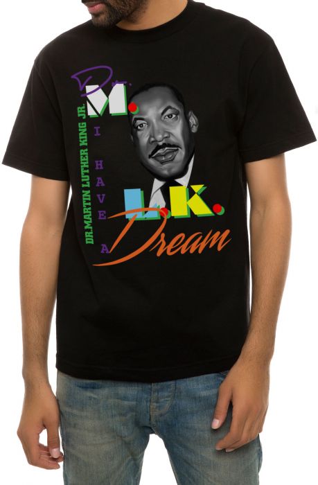 The MLK Dream Tee in Black