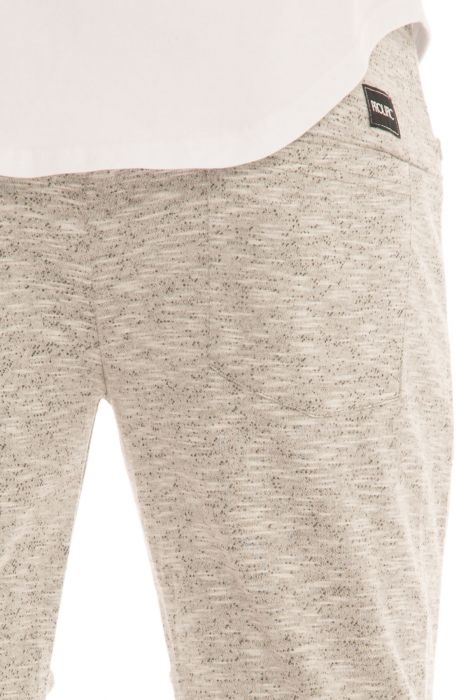 The Kane Knit Drop Crotch Jogger Sweats in Athletic Heather