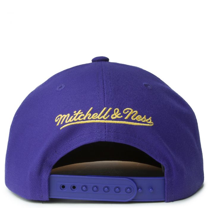 MITCHELL & NESS NBA Los Angeles Lakers Snapback 6HSSMM21129-LALPURP ...