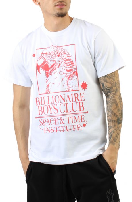 BILLIONAIRE BOYS CLUB Space and Time SS Tee 831-4203WHT