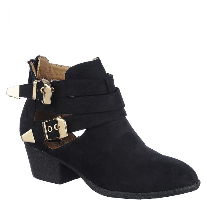 Double Belted Ankle Bootie