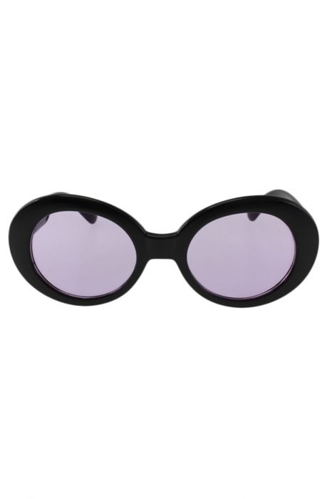 The Kurt Sunglasses in Black and Purple