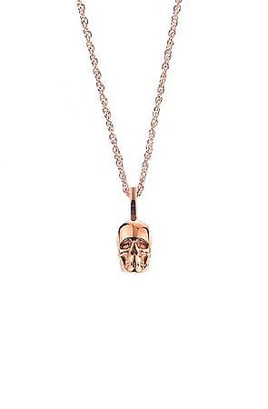 The Skull Necklace (Rose Gold)
