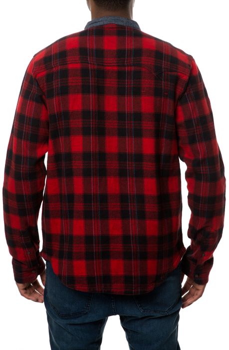 The Lancaster LS Workshirt in Red