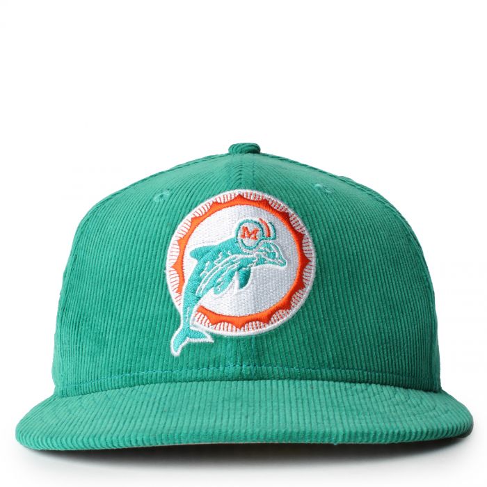 NEW ERA CAPS Miami Dolphins Throwback 59Fifty Fitted Hat 60426671 -  Karmaloop