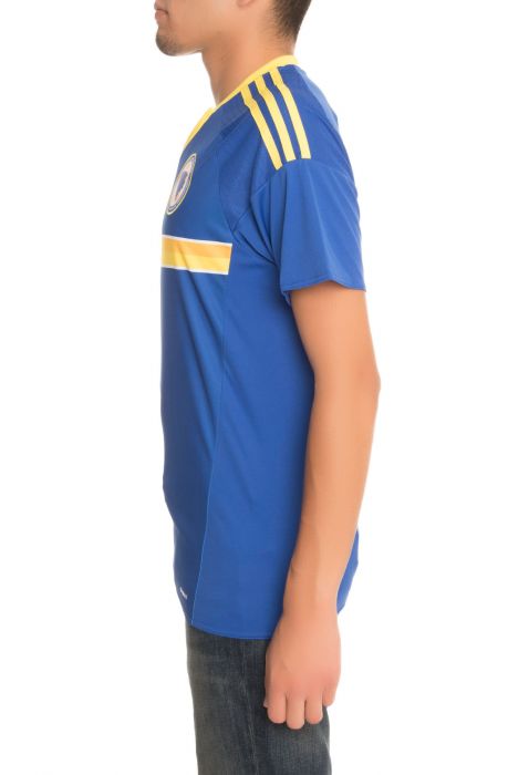 The Bosnia-Herzegovina Home Jersey in Blue and Yellow
