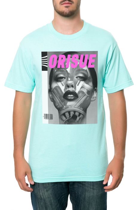 The Engine Issue Tee in Mint