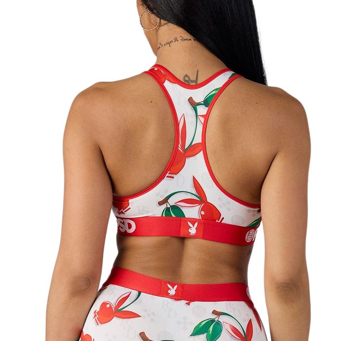 PlayBoy Cherry Lux Sports Bra 