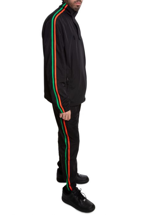 CLEAN NYC APPAREL SUBWAY TRACK PANTS 19FWSLUMBLKPNTS - Karmaloop