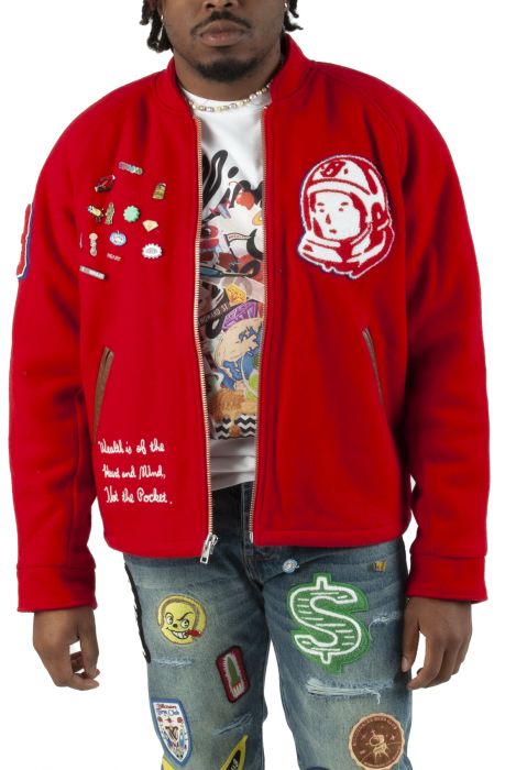 Helmet Varsity Jacket 