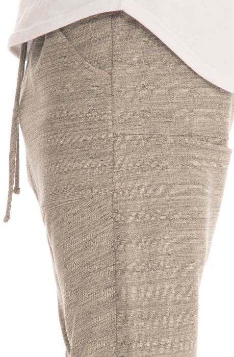 The Marsden Knit Jogger in Athletic Striped Heather