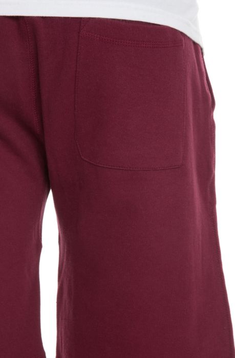 The Simply Butter Shorts in Wine