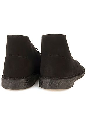 The Clarks Suede Desert Boots in Black
