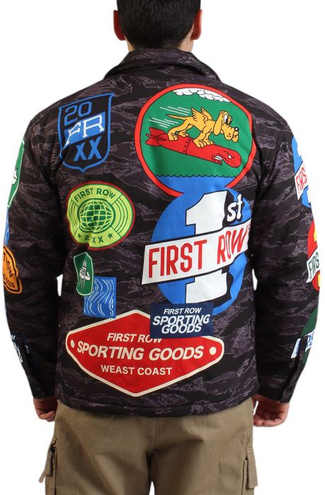 Nylon Embroidered Jacket