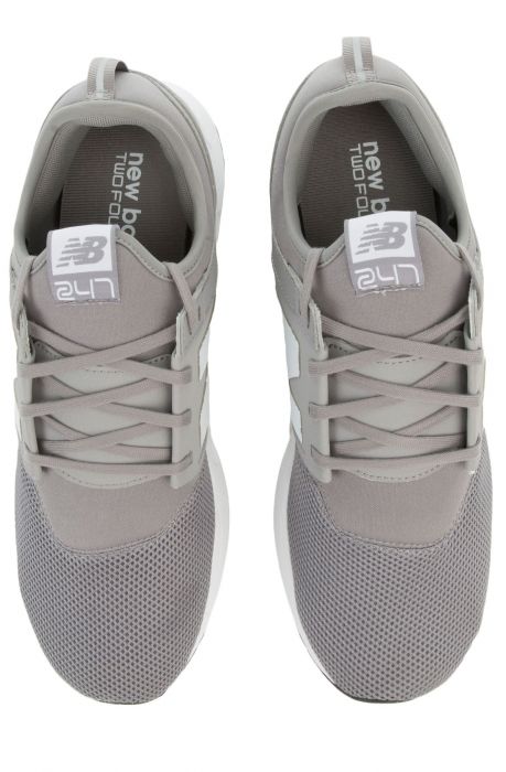 The 247 Sneaker in Grey and White