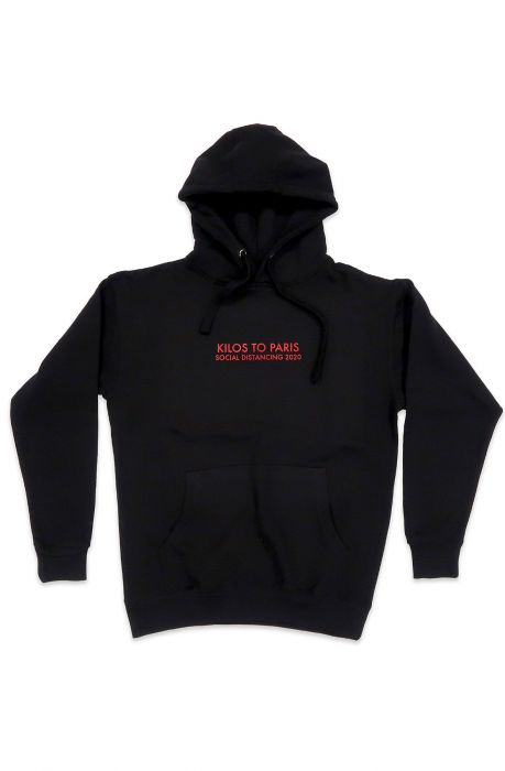 KILOS TO PARIS Just Wash Your Hands Hoodie in Black WASHHANDSHOODIE ...