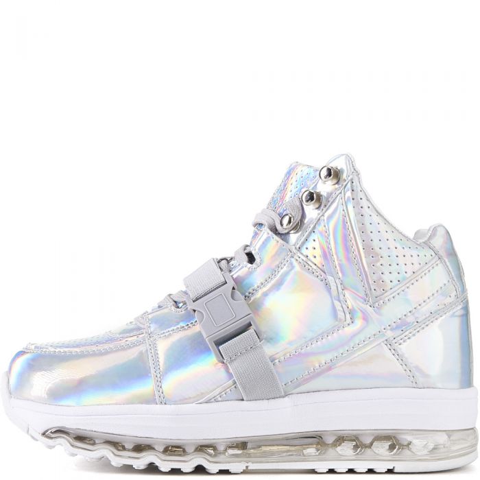 Y.R.U. for Women: Qozmo Aiire Light Up Hologram Sneakers