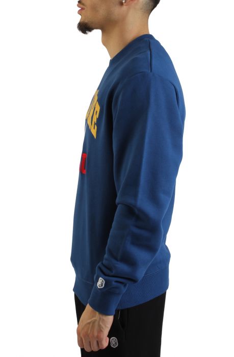 Billionaire Boys Club Collegiate Crew Sweatshirt 851-6311NVY - Karmaloop