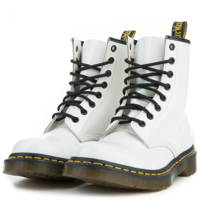 DR. MARTENS 1460 Women's White Boots 11821104 - Karmaloop