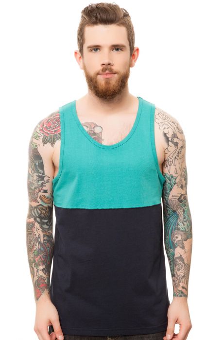 The High-Low Tank in Teal