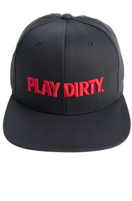The Play Dirty Snapback in Navy