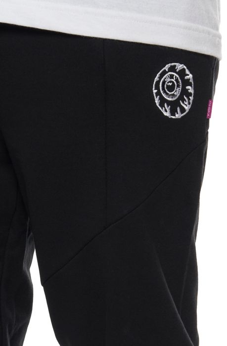 The Keep Watch Engineered Sweatpants in Black