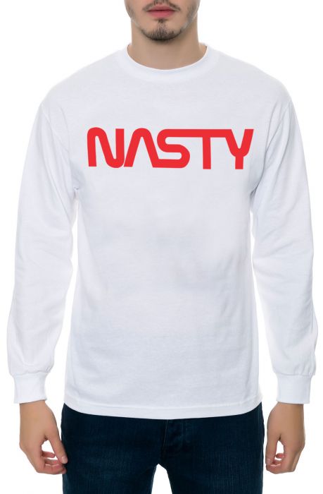 The Nasty Long Sleeve Tee in White