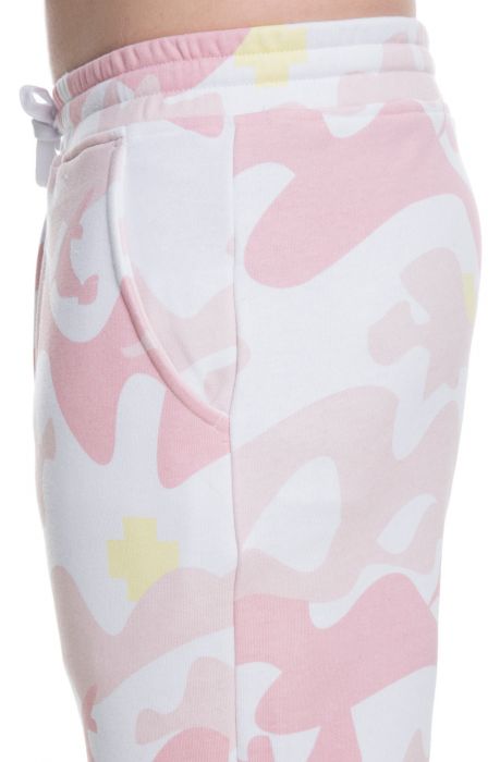 PINK DOLPHIN The Spring Multi Camo Shorts in Pink PS21805MCPPI - Karmaloop
