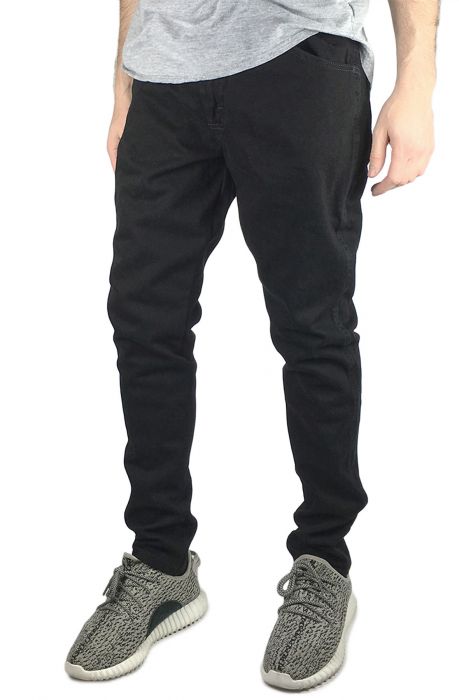 The Custom Tapered Jeans in Black
