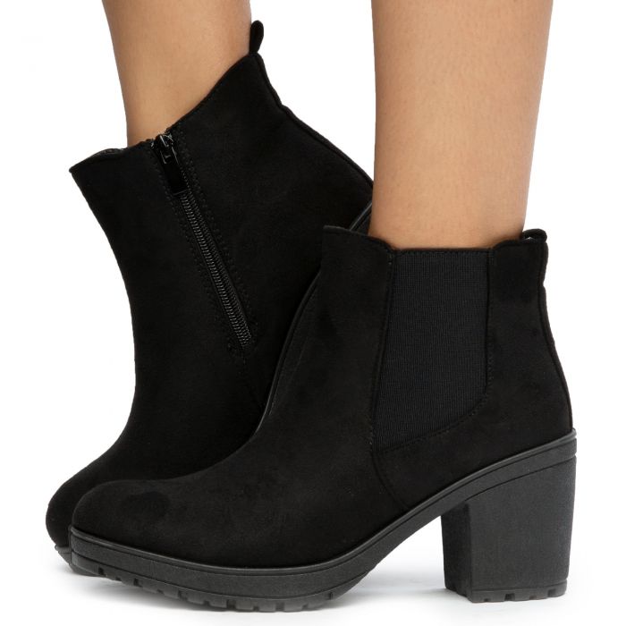 Status-49 Heeled Ankle Booties