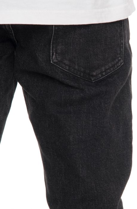 The Amur 5 Pocket Denim Jeans in Black