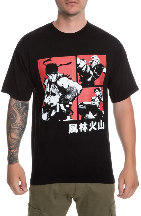 The Dumbgood x Street Fighter Tee in All Black