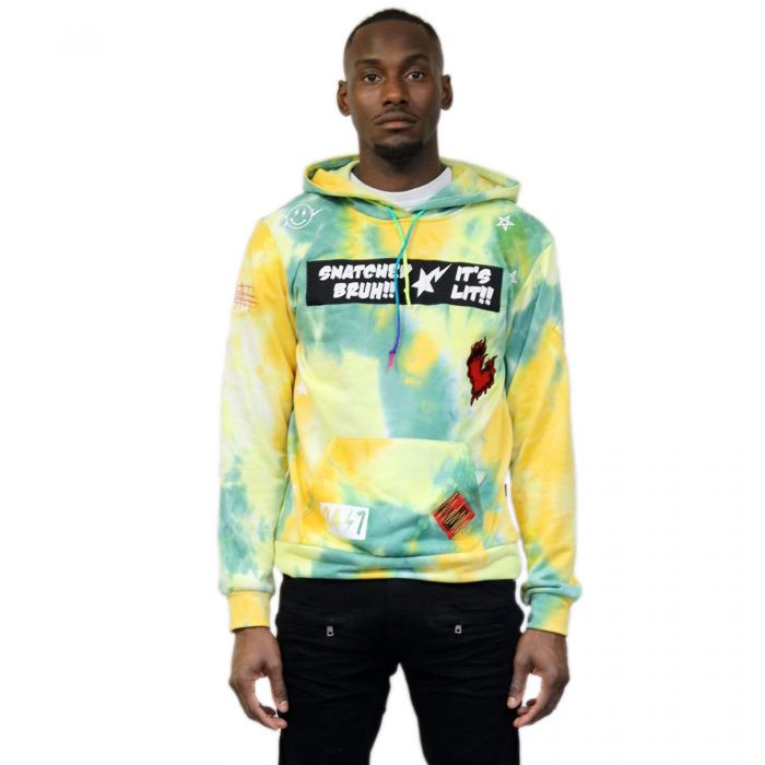 KLEEP Brian Premium Tiedye Pullover Hoodie KLP-6EDA18 - Karmaloop