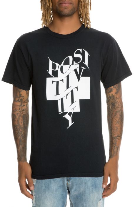 The Lighthouse Portrait Tee in Black