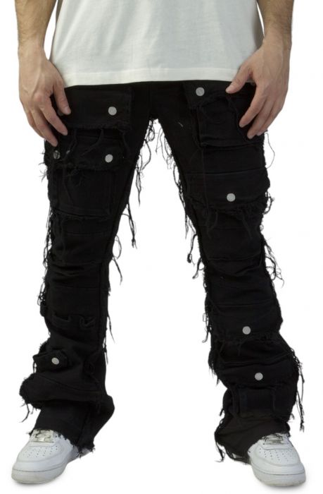 Utility Cargo Stacked Jeans