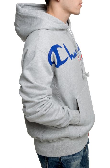 Reverse Weave Pullover Hoodie