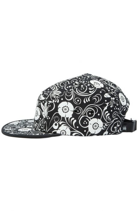 The Khokhloma Snapback Hat in Black