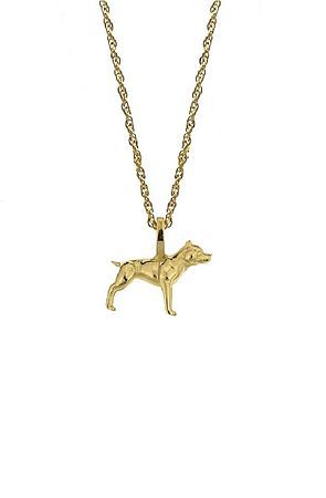 The Pitbull Necklace - Gold