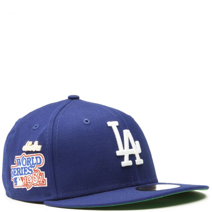 NEW ERA CAPS Los Angeles Dodgers 1981 Logo History 59FIFTY Fitted ...