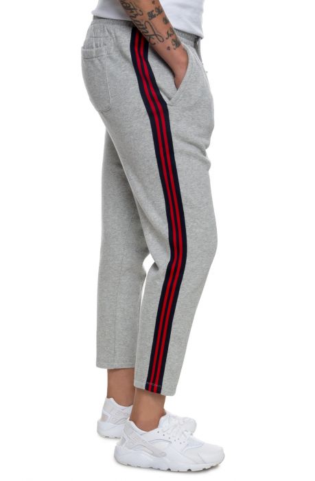 womens grey slim joggers