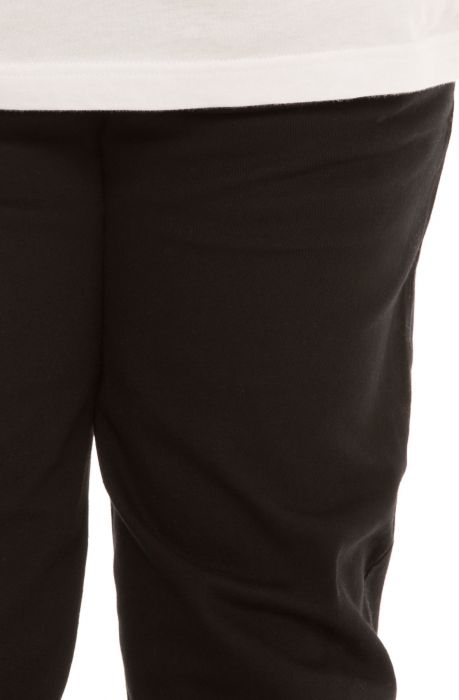 The Bryne Jogger in Black Twill