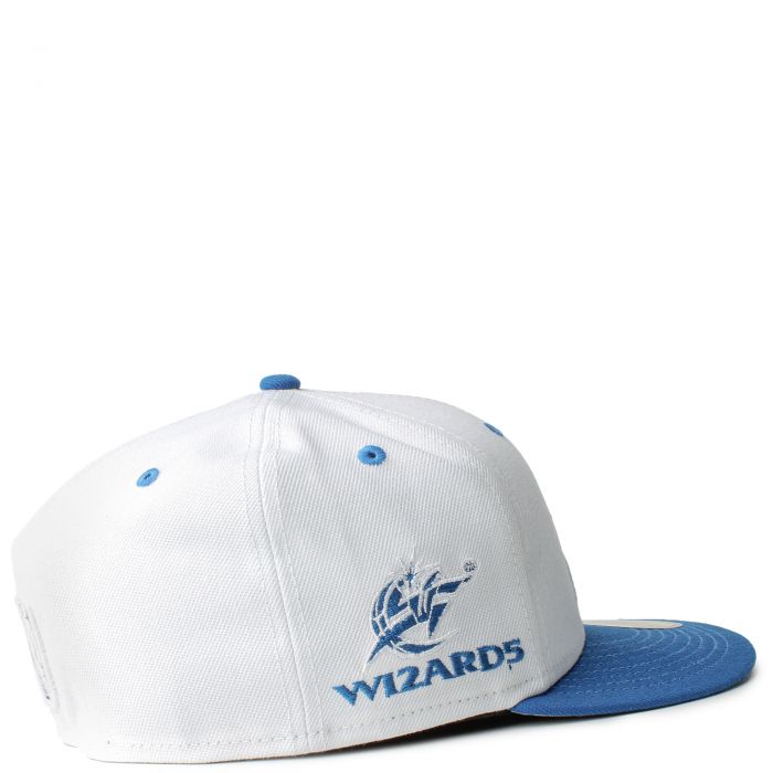 Mitchell & Ness Washington Wizards Sand and Sky Fitted Hat, Wheat, Size: 7 3/4, Polyester