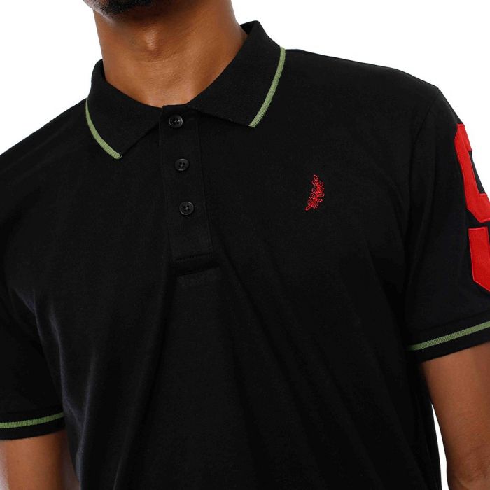 The Bereaved Polo Shirt in Black