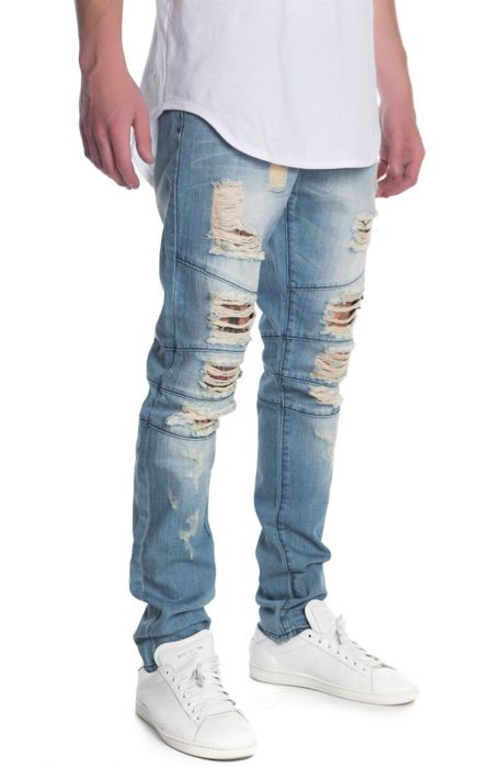 The Montana Ripped Denim in Blue