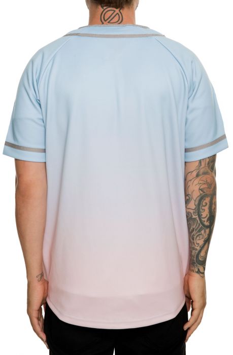 PINK DOLPHIN The Legends 2.0 Jersey in Blue and Pink SU11803LGYBU ...