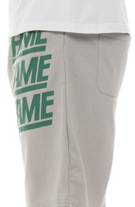 The 3 Peat Shorts in Heather Gray