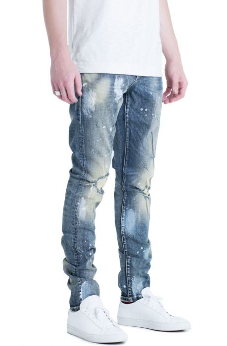 The Lake Denim Jeans in Blue Stone Wash